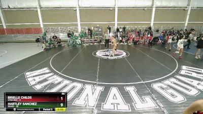 102 lbs Round 2 (4 Team) - Marley Eldred, Idaho vs Mauricia Torres, Utah Red