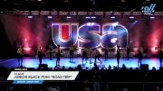 AZ ACES - Junior Black Pom "Road Trip" [2025 Junior - Pom Day 1] 2025 USA All Star Dance Super Nationals