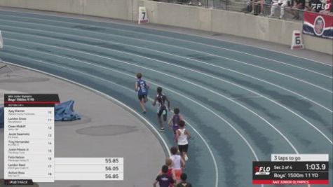 2026 AAU Junior Olympic Games - Youth Boys' 1500m, Finals 2 - Age 11