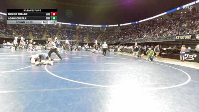 250 lbs Round Of 32 - McCoy Miller, Allentown vs Adam Chesla, Derry