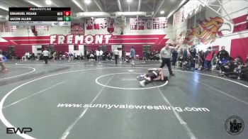 120 lbs Cons. Round 3 - Emanuel Rojas, Matilda Torres High School vs Jacob Allen, Christopher
