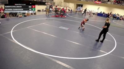 Girls K-8 - 48 Korbyn Stellmach, Chatfield-Girls vs Julianna Gunderson, Apple Valley-Girls