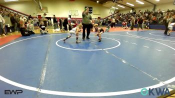 55 lbs Final - Kysen Morgan, Fort Gibson Youth Wrestling vs Bradley Shadwick, Berryhill Wrestling Club
