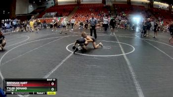 76 lbs Round 5 (6 Team) - Brennan Hart, Neighborhood vs Tyler Demand, Lake WC