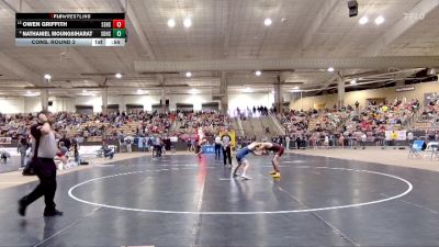 A 126 lbs Cons. Round 2 - Owen Griffith, Sullivan East High School vs Nathaniel Moungsiharat, Soddy Daisy High School