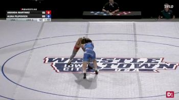 60kg Finals (2 Team) - Amanda Martinez, USA vs Alina Filipovich, Ukraine