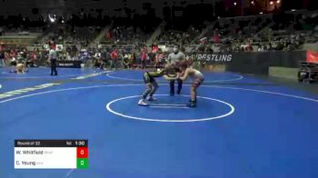 100 lbs Prelims - William Whitfield, Ponca City Wildcat Wrestling vs Chase Young, Usa Gold