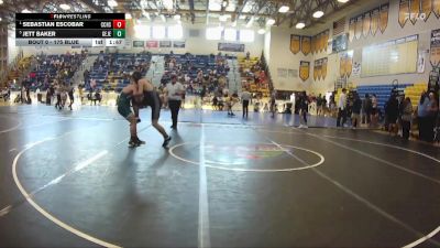 175 Blue Round 2 - SEBASTIAN ESCOBAR, Cypress Creek H S vs Jett Baker, George Jenkins