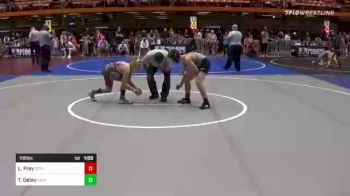 100 lbs Consolation - Liam Frey, Gorilla Wrestling Club vs Tanner Delay, High Plains Thunder