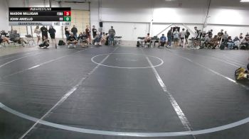 126 lbs Quarterfinal - John Aniello, Unattached vs Mason Milligan, First State Military Academy
