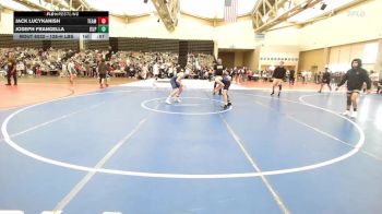 128-H lbs Consi Of 8 #1 - Jack Lucykanish, Team 209 vs Joseph Frangella, Islip