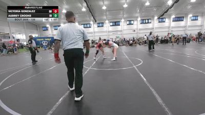 126 lbs Round 1 - Audrey Crooks, Rough House vs Victoria Gonzalez, Big Walnut