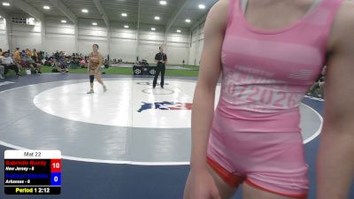 115 lbs Jocelyn Danbe, New Jersey vs Julissa Mora, Arkansas