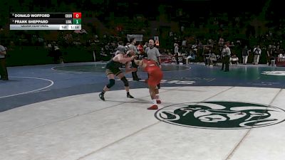 4A 175 lbs Quarterfinal - Donald Wofford, Cobre vs Frank Sheppard, Los Alamos