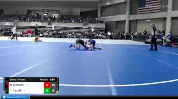 135 lbs Semis (4 Team) - Tiegan Detloff, Perham vs Drew Sudbeck, LPGE/B Wolves