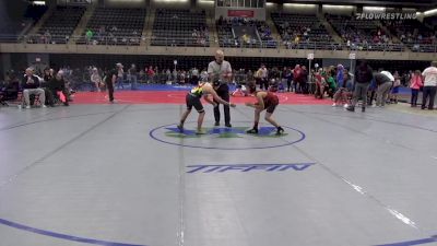 93 lbs Quarterfinal - Khalil Benson, Aberdeen vs Holden Schaffer, Galena