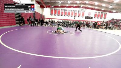 117 lbs Semis & 1st Wrestleback (8 Team) - Amanda Lee, East Los Angles College vs Simoneta Zickeviciute, Moorpark College