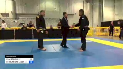 PETER A. BALUCA vs RENAN WILTSHIRE LISBOA SALLES 2022 World Master IBJJF Jiu-Jitsu Championship