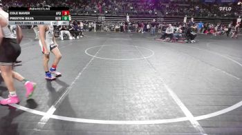 85 lbs Quarterfinal - Cole Maver, Apex vs Preston Silva, Ruthless WC