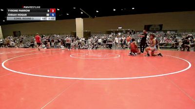 157 lbs Cons. Round 3 - Tyrone Parrow, IA vs Josiah Hogan, MO