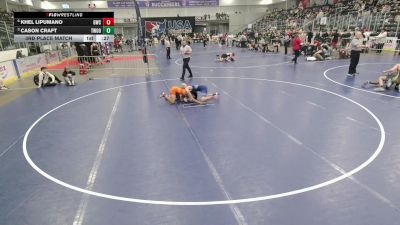 Junior Boys - 113 lbs 3rd Place Match - Cason Craft, Threestyle Wrestling Of Oklahoma vs Khel Lipumano, Grindhouse Wrestling Club