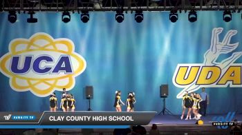 - Clay County High School [2019 Small Varsity - Non Tumble Day 1] 2019 UCA Bluegrass Championship