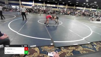 113 lbs Round Of 64 - Che Jenkins, Tucson Cyclones vs Aaron Klein, Poway HS