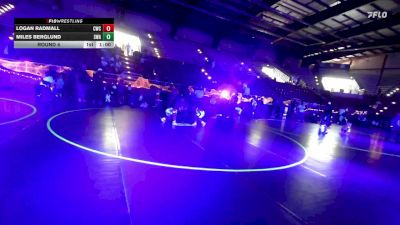 48-50 lbs Round 4 - Miles Berglund, Sanderson Wrestling Academy vs Logan Radmall, Champions Wrestling Club