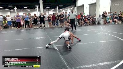 72 lbs Round 2 (6 Team) - Philip Mastrippolito, Red Devil WC vs Aiden Leotta, Mat Warriors White