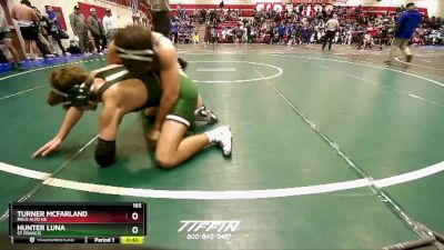 165 lbs Cons. Round 4 - Hunter Luna, St Francis vs Turner Mcfarland, Palo Alto Hs