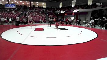 125 lbs Rr Rnd 2 - Dru Turner, Hinton Girls High School vs Joscelyn Rostamo, Owasso Girls HS