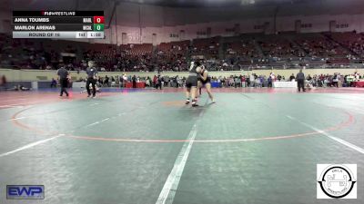 175 lbs Round Of 16 - Anna Toumbs, Marlow Outlaws Jh vs Marlon Arenas, McAlester