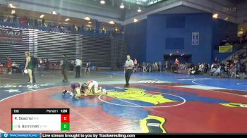 106 lbs Champ. Round 3 - Salvatore Borrometi, St Peter Prepatory vs Rylan Seacrist, Brecksville