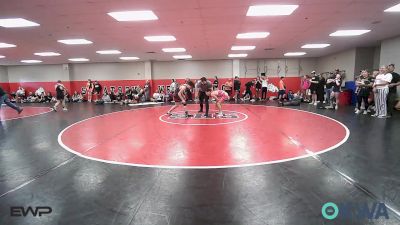 126 lbs Quarterfinal - Nate Harralson, CircleS Training Center vs Leo Hopson, Owasso Takedown Club