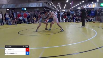 78 kg Cons 8 #2 - Tyson Linnell, Stallions Wrestling Club vs James Armstrong, Arizona