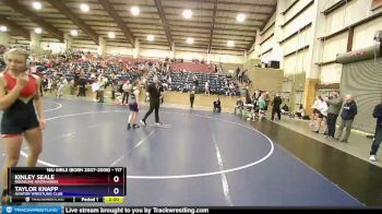 117 lbs Round 1 - Kinley Seale, Ridgeline Riverhawks vs Taylor Knapp, Aviator Wrestling Club