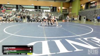 190 lbs Quarterfinals (8 Team) - Mario Famero, CACHE vs Caden Pollard, SALLISAW