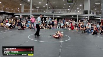 52 lbs Round 7 (8 Team) - Easton Vincente, Kraken vs Luke Wenrich, Keystone Krush