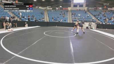 160 lbs Cons. Round 3 - Chloe Spears, Garden City CC vs Margaret Jordan, Ottawa University