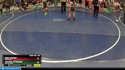 86 lbs 3rd Place Match - Uipa Matagi, WESTLAKE vs Payson Attebury, High Kaliber