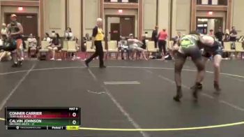 167 lbs Round 5 (6 Team) - Calvin Johnson, Orchard South vs Conner Carrier, Team Alien Black