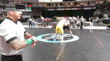 5A 285 lbs 3rd Place Match - Ethan Lopez, Roswell vs Elijiah Dixon, Eldorado