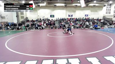 120 lbs Consi Of 8 #2 - Charles Moyher, Foran vs Wyatt Roberts, Daniel Hand
