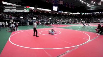 80 lbs Champ. Round 1 - Barrett Braun, WEWA vs Gunner Provo, EWO3