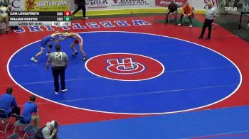 110 lbs Consi Of 16 #1 - Cam Longstreth, Canon McMillan vs William Nuhfer, Harbor Creek