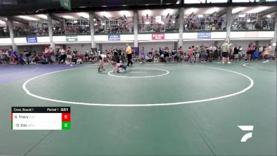 77-82 lbs Cons. Round 1 - Oliver Cox, Woodford Elite Wrestling Club vs Grayson Tracy, Storm Youth WC