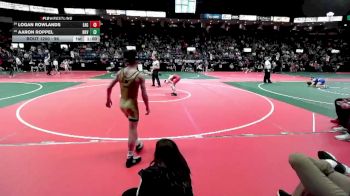 96 lbs Cons. Round 4 - Logan Rowlands, EAG2 vs Aaron Roppel, BKV1