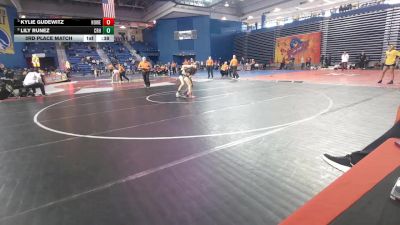 115 lbs 3rd Place Match - Lily Runez, Choate Rosemary Hall vs Kylie Gudewitz, Howell