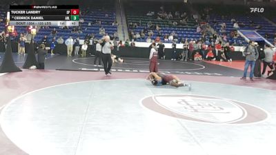 126 lbs Round Of 32 - Tucker Landry, Saugus/Peabody vs Cedrick Daniel, Arlington