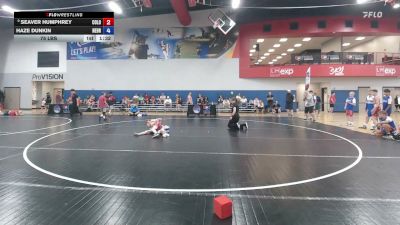 75 lbs Seaver Humphrey, Colorado vs Haze Dunkin, Nebraska